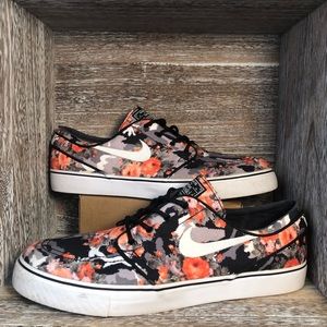 Mens Nike Floral Shoes Janoski 